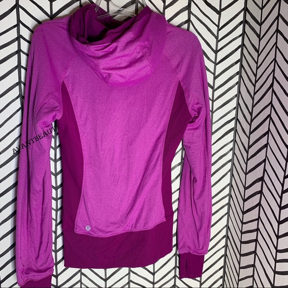 Lululemon in flux jacket reversible regal plum 8 - Picture 12 of 15